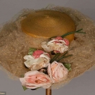 HUGE BRIMMED STRAW HAT, 1906