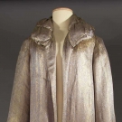 LILAC LAME EVENING COAT, CAIRO, 1920s