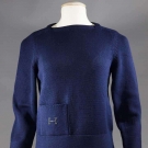 HERMES SWEATER &amp; LEATHER GLOVES, 1960-1970S