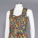 JESSICA DRAGONETTE'S SILK PARTY DRESS, PARIS, c. 1940