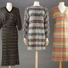 THREE MISSONI KNIT DAY DRESSES, 1970-1990