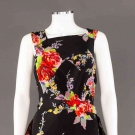 FLORAL PRINT SUMMER GOWN, 1930s
