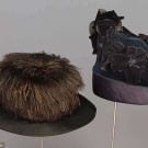 TWO LADIES' BLACK HATS, 1913-1918
