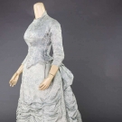 SILK MATELESSE RECEPTION DRESS, 1870-1880