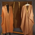 WOOL GAUZE CAFTAN &amp; 2 ROBES, NORTH AFRICA
