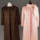 TWO DESIGNER COAT &amp; DRESS SETS, 1960