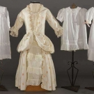 FOUR GIRL'S COTTON DRESSES, EARLY 20TH C