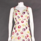 COTTON SUMMER PARTY DRESS, LATE 1940s