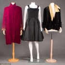 THREE EVENING GARMENTS, 1930s-1950s
