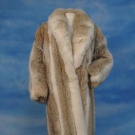 LADY'S COYOTE FUR COAT, 1980s