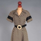 GEOFFREY BEENE DAY DRESS, 1975-1985
