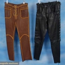 COWGIRL LACING LEATHER PANTS, 1970-1980s