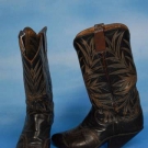 WINGTIP WESTERN COWGIRL BOOTS, 1920-1930s
