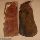 2 PR VINTAGE COWBOY CHAPS, MID 20th C