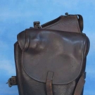 POMMEL STYLE WESTERN SADDLEBAGS, MID 20th C