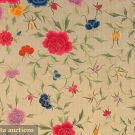 MULTI-COLORED CHINESE EXPORT SHAWL, c. 1900