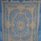2 RUSSIAN LACE TABLE COVERS, EARLY 20th C