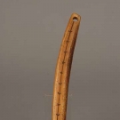 ESKIMO IVORY SEAL PULL OR HANDLE, 19th C
