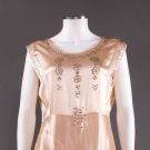 SATIN BIAS-CUT EVENING GOWN, 1930s