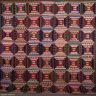 2 19th C. LOG CABIN QUILTS