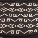 RARE MAPUCHE CHIEFTANS PONCHO, CHILE/ARGENTINA, c. 1850