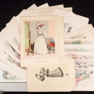 31 FASHION PLATES, 1830 - 1900