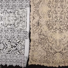 2 LACE TABLECLOTHS, EARLY 20TH C