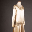MOLYNEUX SATIN WEDDING GOWN, PARIS, 1923