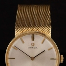 LADY'S 14K GOLD OMEGA WRIST WATCH, 1968