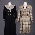 TWO LADIES DAY DRESSES, 1925-1935