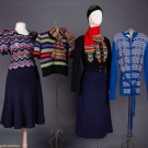 SEVEN LADIES WOOL WINTER GARMENTS, 1930s