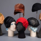 SEVEN LADIES CLOCHES &amp; HATS, 1920-1930s