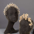 SIX WAX FLOWER CORONETS, 1920-1930