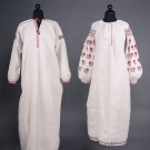 TWO EMBROIDERED LINEN DRESSES, UKRAINE, 20TH C