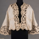 EDWARDIAN LINEN &amp; LACE JACKET