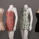 FOUR LADIES' SWIM SUITS, AMERICAN, 1945-1960