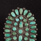 KATHARINE HEPBURN ZUNI RING, 1940s