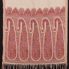 WOVEN PAISLEY STOLE, FRANCE, c. 1820