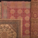 FOUR PRINTED OR WOVEN TEXTILES, TURKEY