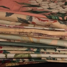 ROSE CUMMING CHINTZ FABRIC SAMPLES, 1930-1940