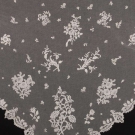 HANDMADE HONITON LACE SHAWL, MID-LATE 19TH C