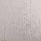 PAIR OF WHITE ON WHITE QUILTED COVERLETS, 19TH C