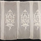 FIVE BATTENBURG LACE PANELS, 1920s