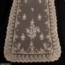 TWO HANDMADE LACE WEDDING VEILS, LATE 19TH-EARLY 20TH C
