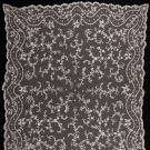 LARGE FINE LACE SQUARE, 19TH C