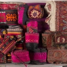 SEVEN BELTS &amp; TRIM REMNANTS, 1900-1950