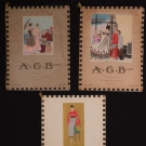 THREE ISSUES AGB FASHION MAGAZINE, PARIS, 1924