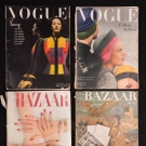 VOGUE, BAZAAR &amp; FLAIR MAGAZINES, 1944-1950