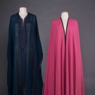 WOOL CAFTAN &amp; ROBE, NORTH AFRICA, MID 20TH C
