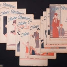 TEN "MODE PRATIQUE" FASHION MAGAZINES, FRANCE, 1927